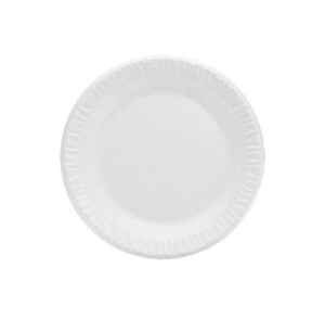 Foam Plate 6" Laminated - Case of 1000