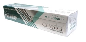 Aluminum Foil Standard 18” x 1000” - 1 Roll