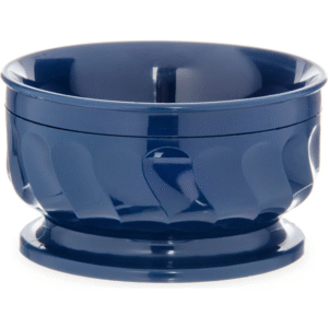 Turnbury Insulated Pedestal Base Bowl, 9 oz Dark Blue - Case of 48