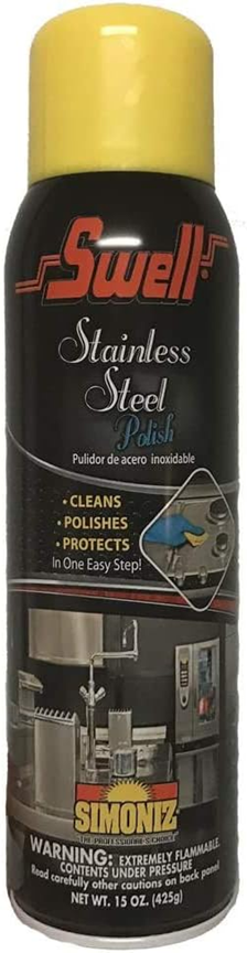 Cleaners Stainless Steel Polish Spray - Case of 12