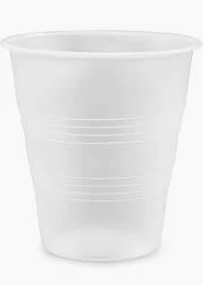 Translucent Plastic Cups 5.5 oz  - Case of 2500