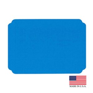 Placemat Paper 10" x 14" Blue - Case of 1000