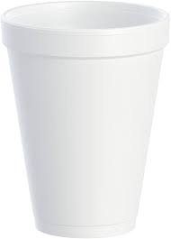 Foam Cups 12 oz - Case of 1000