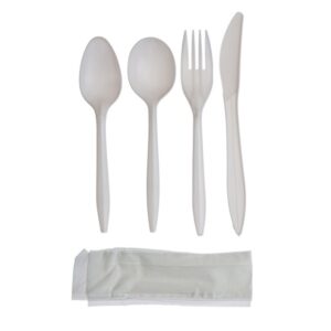 Cutlery Kit 5 Pc Medium Weight TSFKN - Case of 250