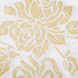Hoffmaster Gold Prestige Linen-Like Dinner Napkin 17 x 17 1/4 Fold -Case of 300