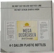 Mega Degreaser and Cleaner 1 Gallon - Case of 4