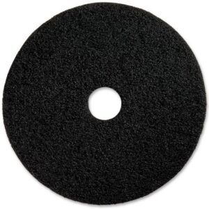 Floor Pad Black Stripping 20" - Case of 5