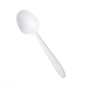 Soup Spoons White Medium Weight - Case of 1000