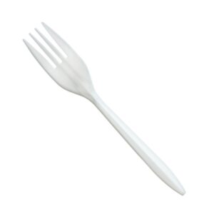 Fork White Medium Weight - Case of 1000
