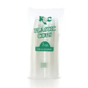 Plastic Cups 5 oz - Case of 2400