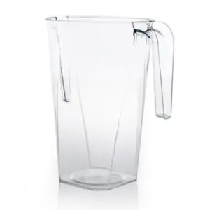 Clear Square Pitcher - Case of 48