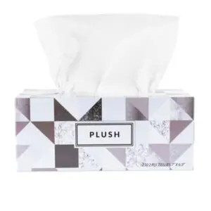 Plush Tissues 230 Count - Case of 60