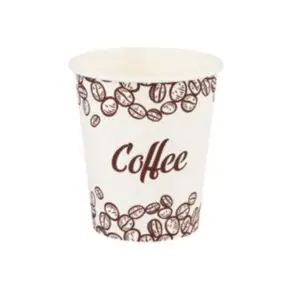 Paper Hot Cups Coffee Print 8 oz -Case of 1000