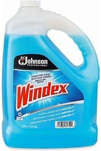 Windex Glass Refill 1 Gallon - Case of 4
