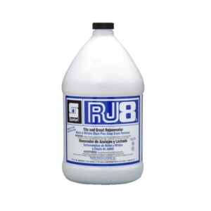 RJ8® Mint Tile & Grout Cleaner 1 GAL Multi Surface Alkaline RTU Rejuvenator - Case of 4