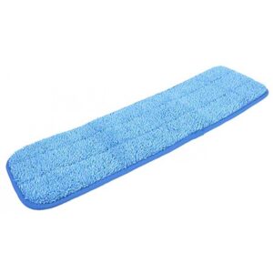 Janico Microfiber Looped Wet Mop Pad Blue 18" - Case of 12