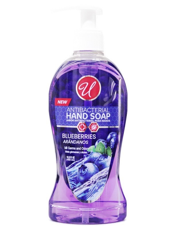 Hand Soap Antibacterial Blueberries 13.5 oz - Case of 12 1 Hand Soap Antibacterial Blueberries 13.5 oz - Case of 12