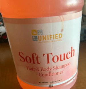 SOFT TOUCH Hair & Body Shampoo 1 Gallon - Case of 4