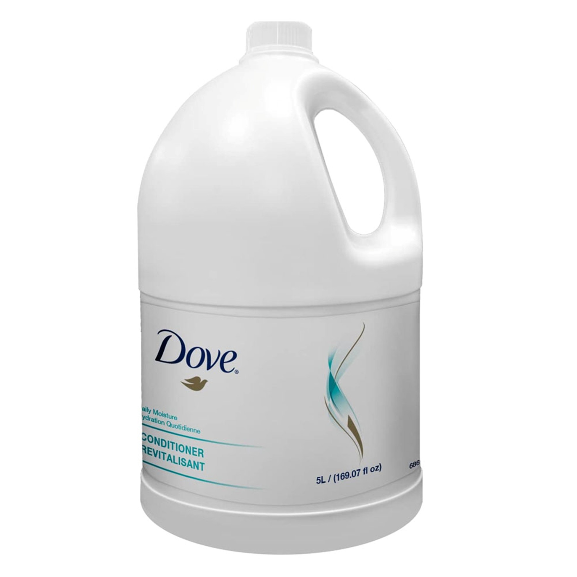 Dove Daily Moisture Conditioner 5 Liter Bulk - Case of 3 1 Dove Daily Moisture Conditioner 5 Liter Bulk - Case of 3