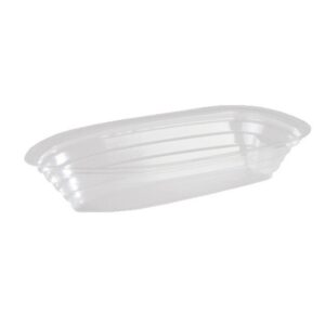 Banana Boats Plastic Clear 8 oz - Case of 500