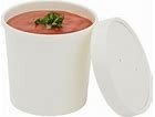 Paper Soup Bowl 12 oz with Paper Lids Combo - Case of 250 Sets