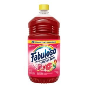 Fabuloso  56 oz. Concentrated Formula Citrus and Fruits Scent Multi-Purpose Cleaner with Baking Soda - 4/Case